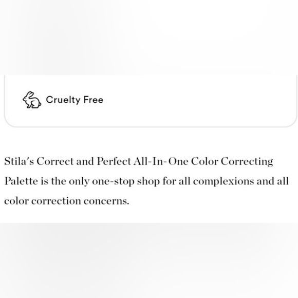 STILA CORRECT & PERFECT ALL-IN-ONE COLOR CORRECTING PALETTE. - Picture 8 of 10